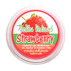 Тайский бальзам для губ с клубникой Айлин. ТАИЛАНД Ilene_lip_care_strawberry