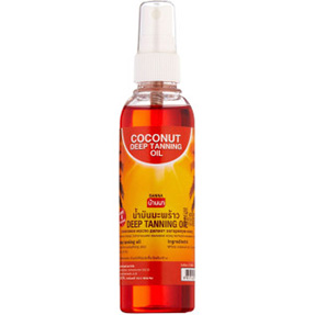 Тайское Кокосовое масло для загара Banna Coconut Deep Tanning Oil 120 мл.
