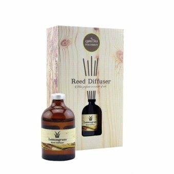 Phutawan Reed Diffuser Lemongrass 50 ml. Thailand 100% Original Product from Thailand MADE IN THAILAND