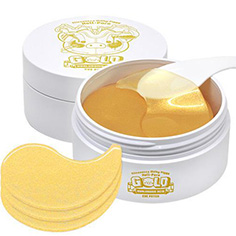 Увлажняющие гидрогелевые патчи из Кореи ELIZAVECCA GOLD HYALURONIC ACID EYE PATCH 60 patches. Korea